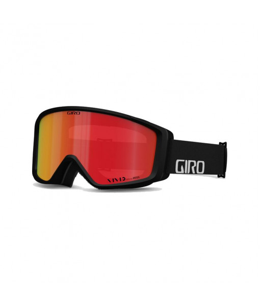 Lunette Giro Index 2.0 Black Wordmark (OTG), Vivid Ember