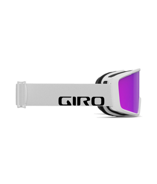 Lunette Giro Index 2.0, White Wordmark, Vivid Pink