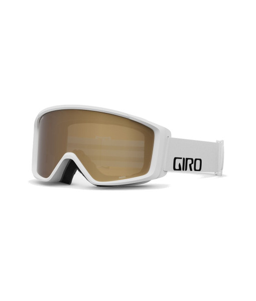 Lunette Giro Index 2.0, White Wordmark, Amber Rose