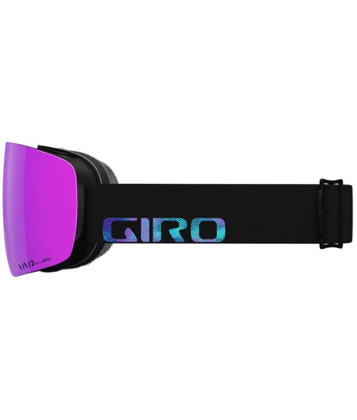 Lunette Giro Contour RS, Noir Chroma Dot, Vivid Rose/Vivid Infrarouge