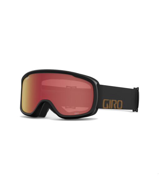 Lunette Giro Cruz, Tan Wordmark, Lent Amber Scarlet