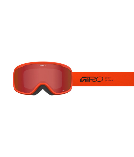 Lunette Giro Cruz Orange Stacked, Amber Scarlet