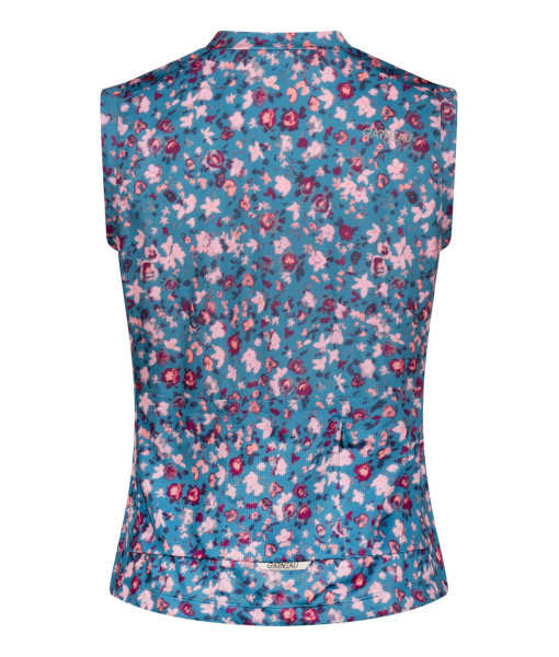 Maillot Garneau Camico Sans Manch Femme, Ditsy Floral/ Crystal Teal