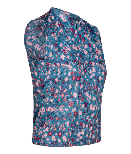 Maillot Garneau Camico Sans Manch Femme, Ditsy Floral/ Crystal Teal