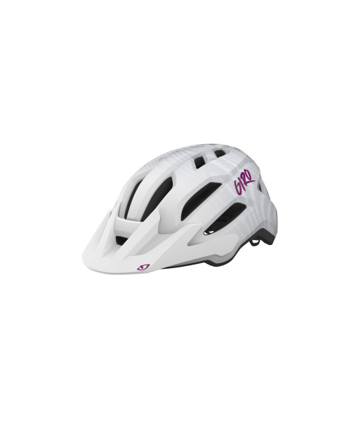 Casque Giro Fixture II Blanc/Rose, O/S Junior