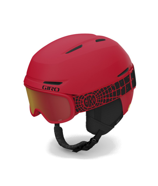 Casque Giro Combo Spur Enfant Rouge, Small