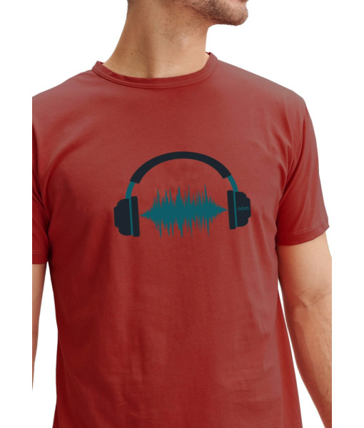 T-shirt OOM Frequence Homme, Rust