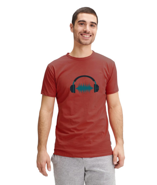 T-shirt OOM Frequence Homme, Rust