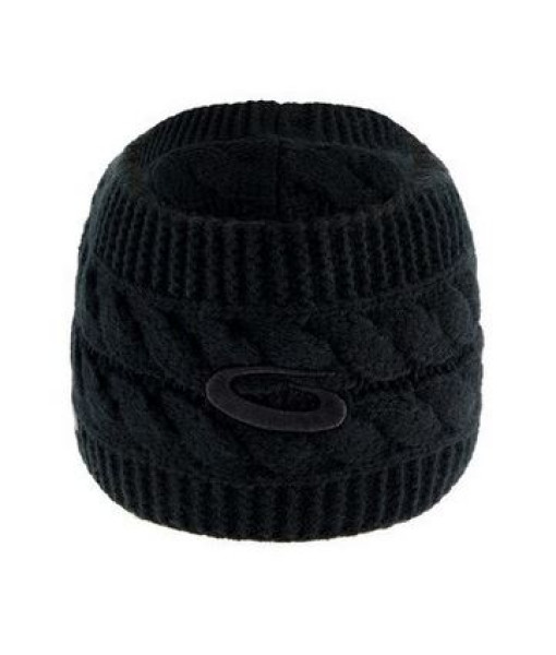 Bandeau De Protection Goldline Ear Warmers, Black Knit
