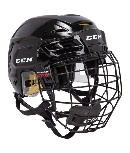 Casque CCM Tacks 210 Combo Senior, Noir