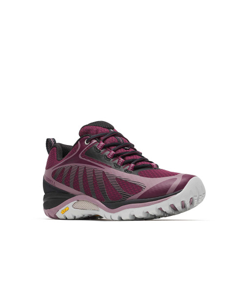 Merrell Siren Edge 3 WP Femme, Wide, Noir/Cramoisi