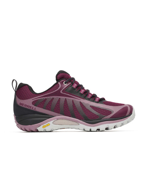 Merrell Siren Edge 3 WP Femme, Wide, Noir/Cramoisi