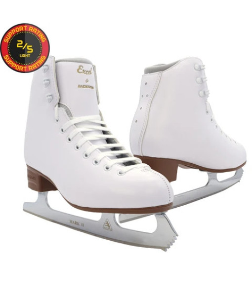 Patin Jackson Excel Femme, Blanc