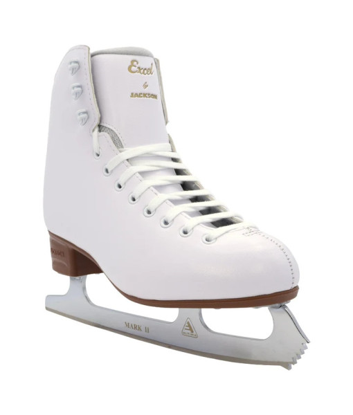 Patin Jackson Excel Fille, Blanc
