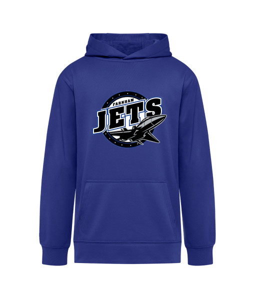 Hoodie Jets de Farnham #2100 Bleu, Junior ou Senior