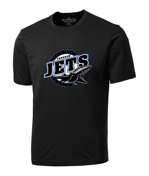 T-shirt Jets de Farnham 350 Noir, Junior ou Senior