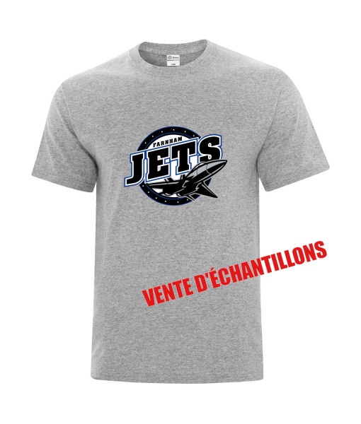 T-Shirt Jets de Farnham 5050, Junior ou Senior, Gris Athlétique