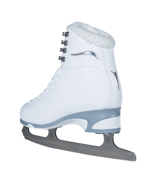 Patin Jackson Softskate 180 Femme, Blanc/Gris