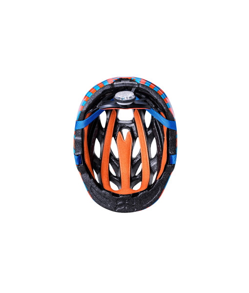 Casque Kali Chakra Tangerine/Bleu (Avec LED) Enfant Small