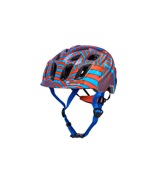 Casque Kali Chakra Tangerine/Bleu (Avec LED) Enfant Small