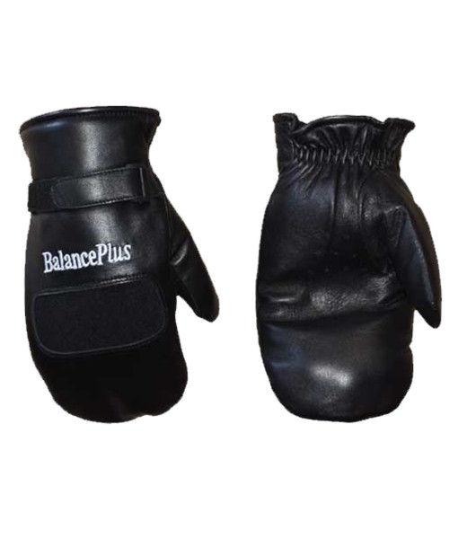 Mitaine Balance Plus En Cuir, Unisexe, Noir
