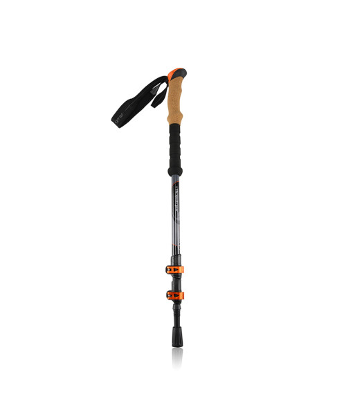 Poles Télescopique Life Sport Gear Sky Trail, Carbone/Orange