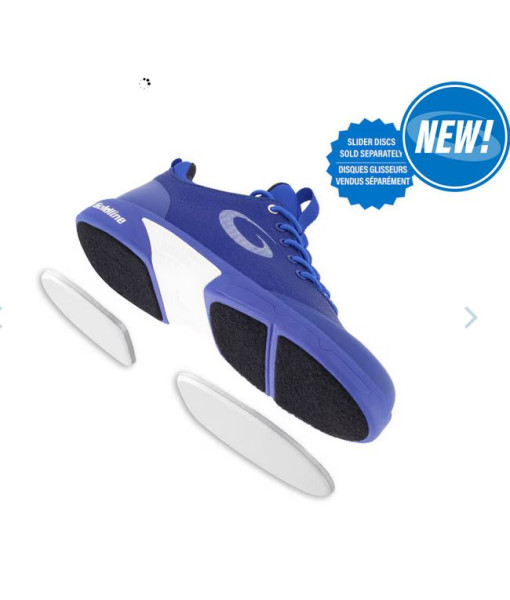 Soulier Goldline Momentum Bolt Homme, Bleu (Disques vendus séparément)
