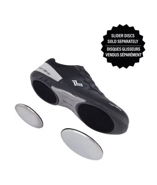 Soulier Hardline Serie-M Homme, Noir/Gris (Disques vendus séparément)