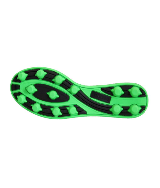 Soulier Soccer Eletto Mondo VII RB, Noir/Vert Neon
