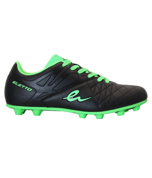 Soulier Soccer Eletto Mondo VII RB, Noir/Vert Neon