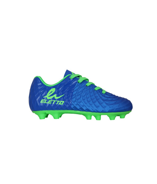 Soulier Soccer Eletto Lazzaro II, Royal/Vert Neon, Junior