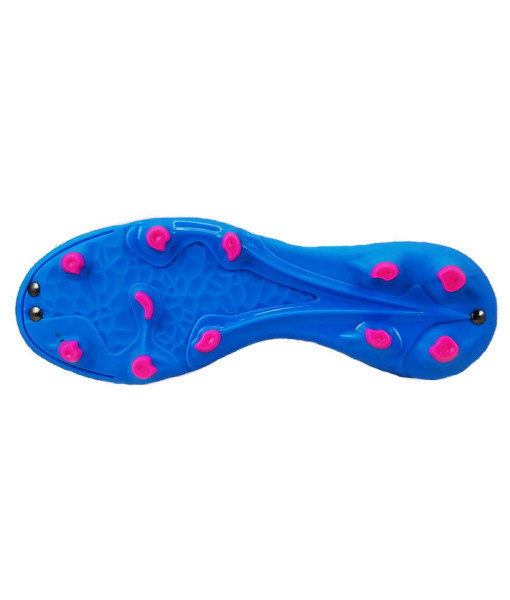 Soulier Soccer Eletto Nova X PU Junior, Blanc/Rose/Bleu