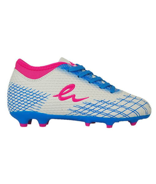 Soulier Soccer Eletto Nova X PU Junior, Blanc/Rose/Bleu