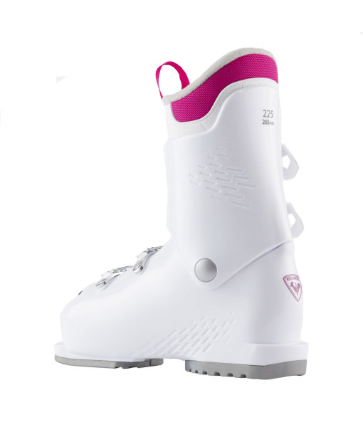 Botte Rossignol Comp J4 Junior, Blanc / Rose