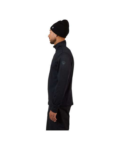 Chandail Rossignol Mid Layer Stretch 1/2 Zip Homme, Noir