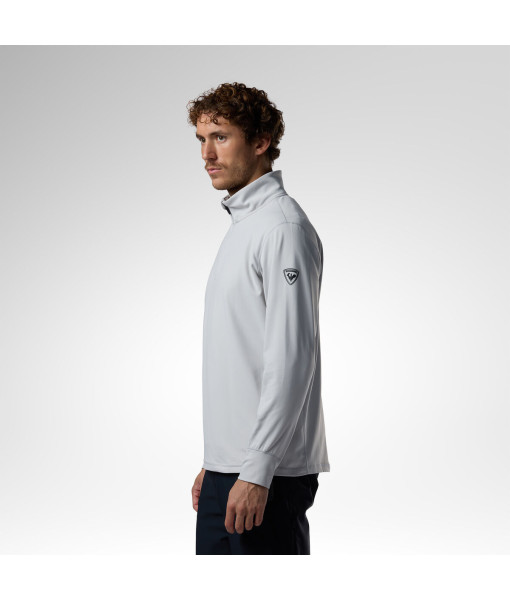 Chandail Rossignol Mid Layer Stretch 1/2 Zip Homme, Light Grey