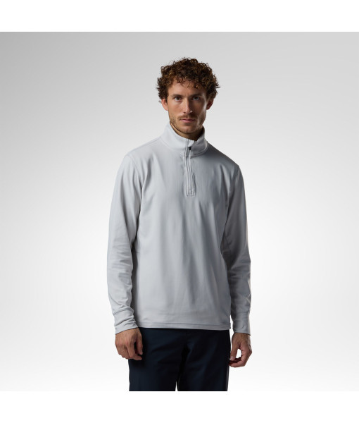 Chandail Rossignol Mid Layer Stretch 1/2 Zip Homme, Light Grey