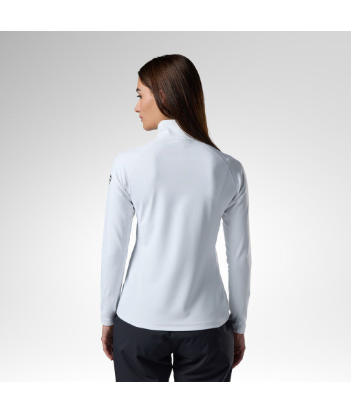 Chandail Rossignol Mid Layer Stretch 1/2 Zip Femme, Blanc