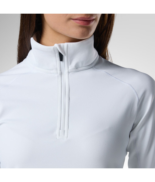Chandail Rossignol Mid Layer Stretch 1/2 Zip Femme, Blanc