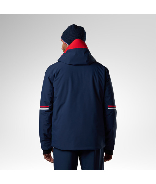 Manteau Rossignol Strawpile Isolé Homme, Bleu Foncé