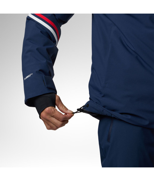 Manteau Rossignol Strawpile Isolé Homme, Bleu Foncé