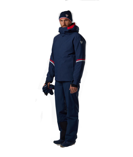 Manteau Rossignol Strawpile Isolé Homme, Bleu Foncé