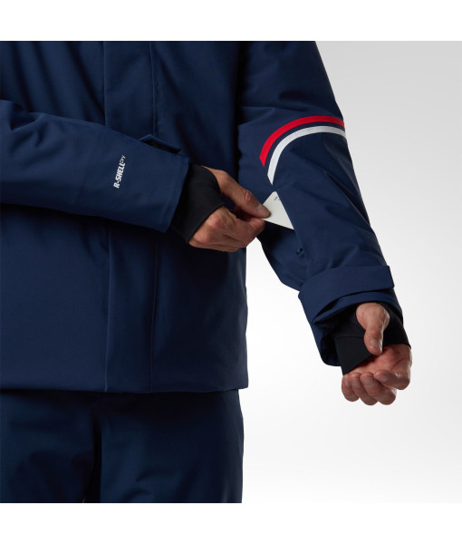 Manteau Rossignol Strawpile Isolé Homme, Bleu Foncé