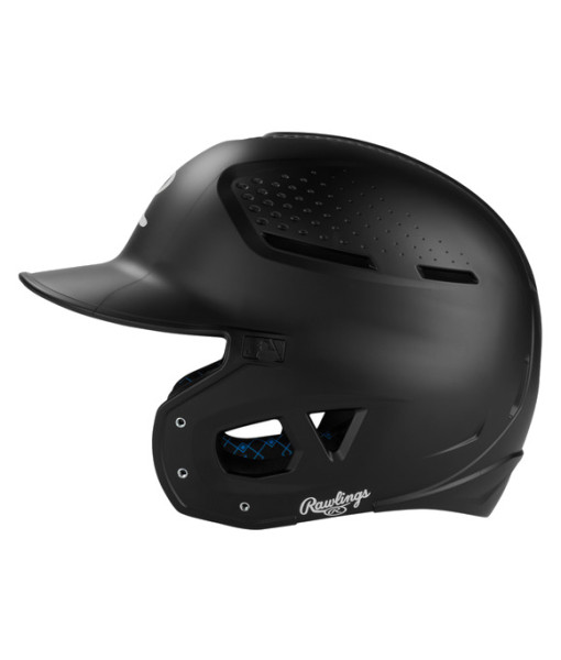 Casque de Frappeur Rawlings RX2 Reversible Réglable, JR Noir
