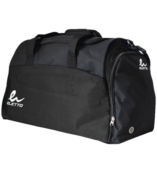 Sac De Sport Eletto Vicenza, Medium, Noir/Blanc