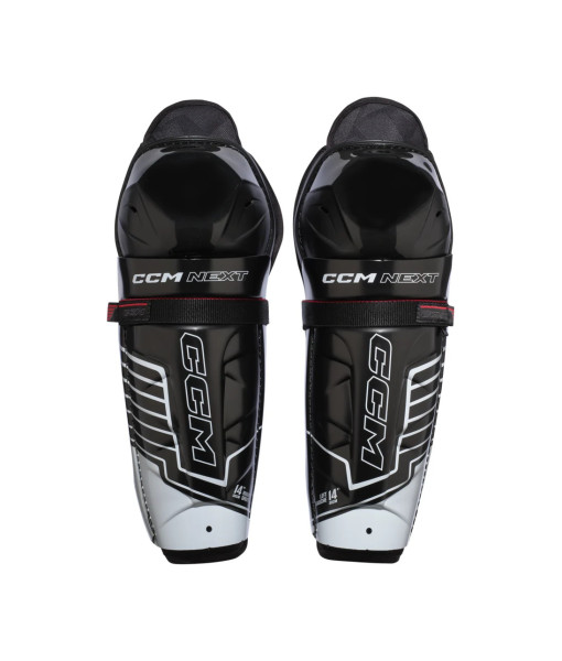 Jambière CCM Next 26 Senior, Noir/Blanc/Rouge