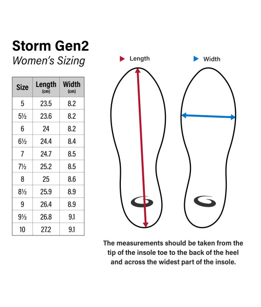 Soulier Goldline Storm Gen-2 Femme Droitière, Gris