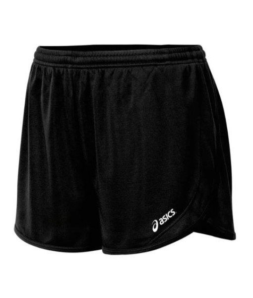 Short Asics Rival II Splitshort Femme, Noir