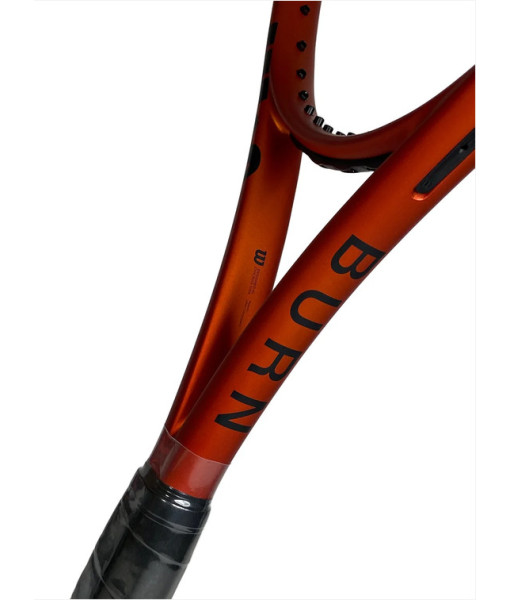 Raquette Wilson Burn 100 ULS V5, Orange/Noir