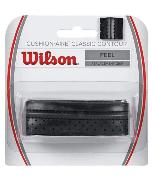 Grip De Remplacement Wilson Cushion-Aire Classic Contour, Noir